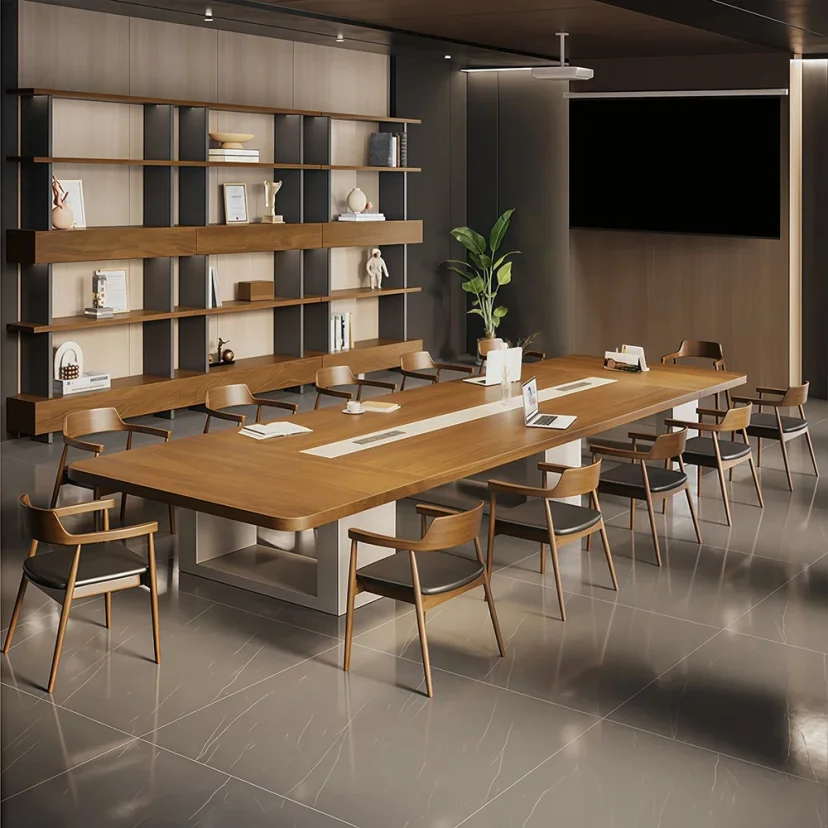 Modern Executive Wood Conference Table - Maoters