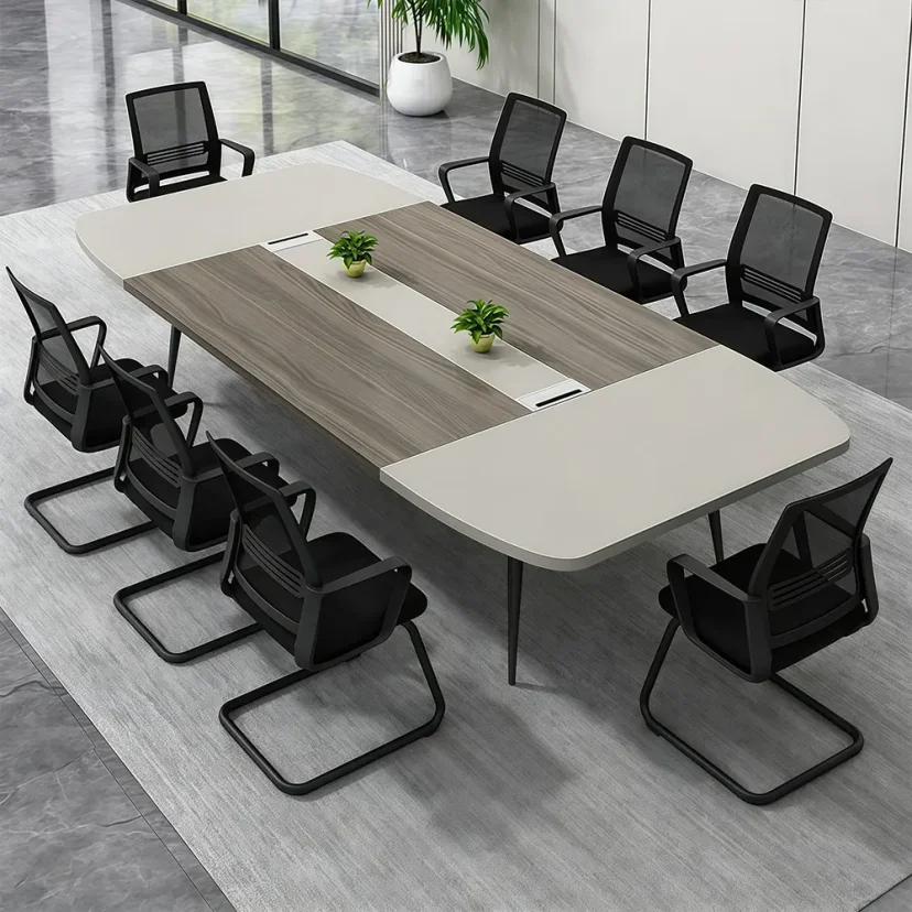 Modern Minimalist Large Conference Table - Maoters