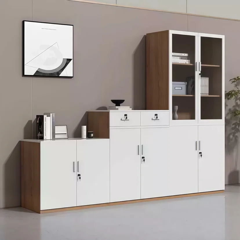 Office File Cabinet Wooden Low – High