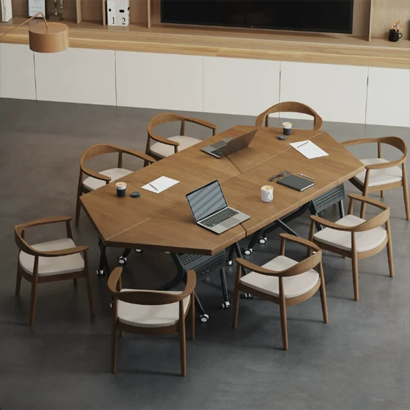 Spliceable Modular Folding Conference Table - Maoters