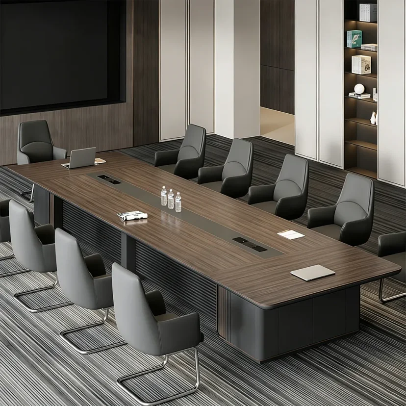 Executive Boardroom Wood Conference Table - Maoters