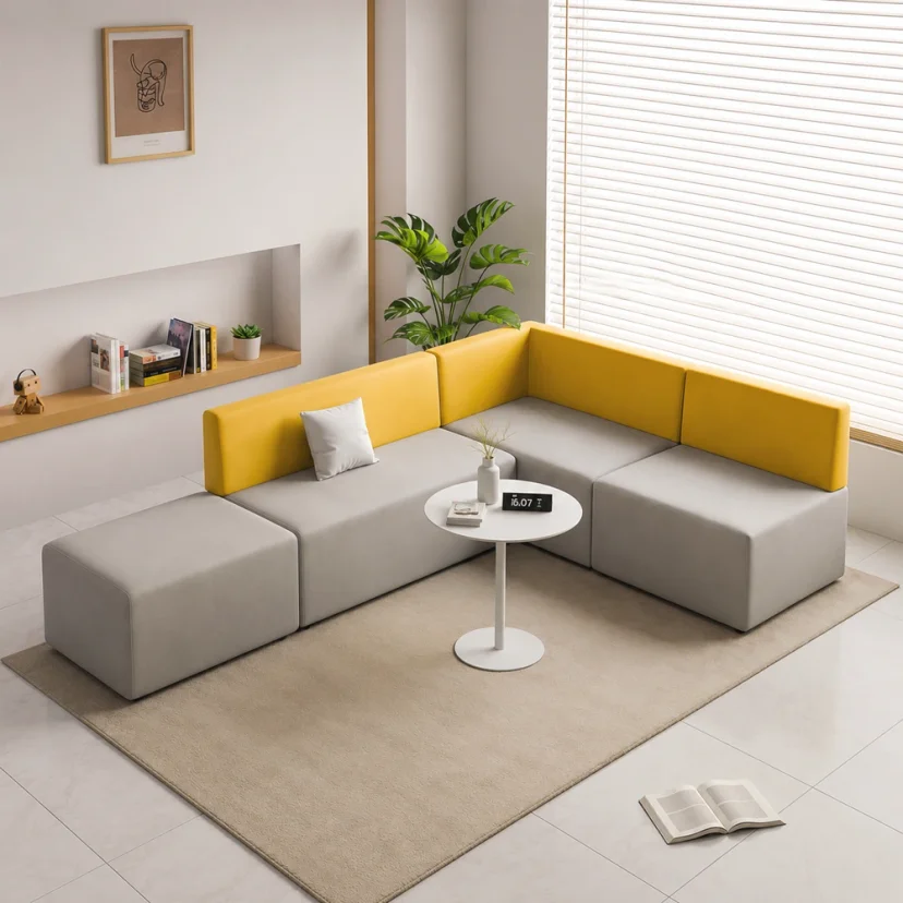 Creative Modern Modular Sofa — Minimalist Sectional Couch with Flexible Combination