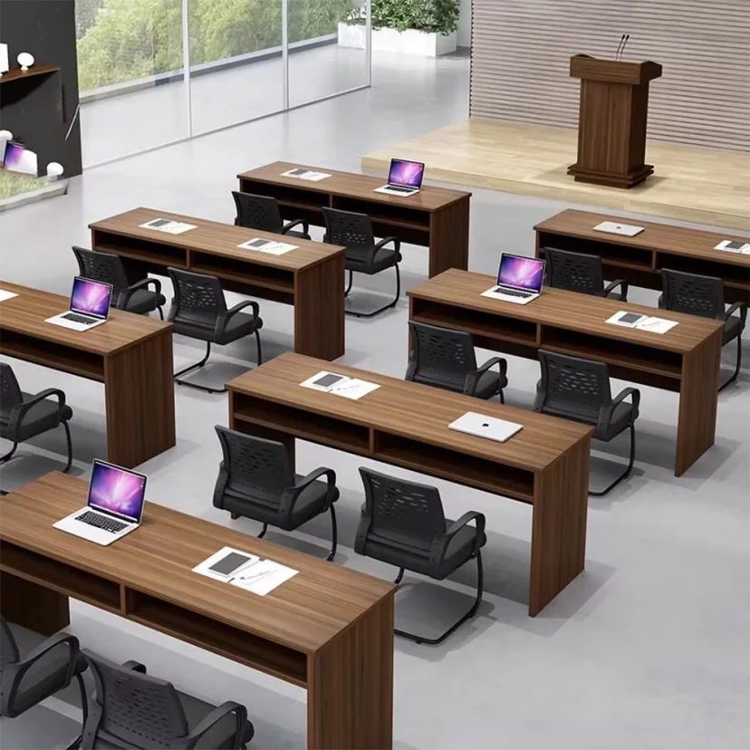 Modern Wood Training Room Desk - Maoters