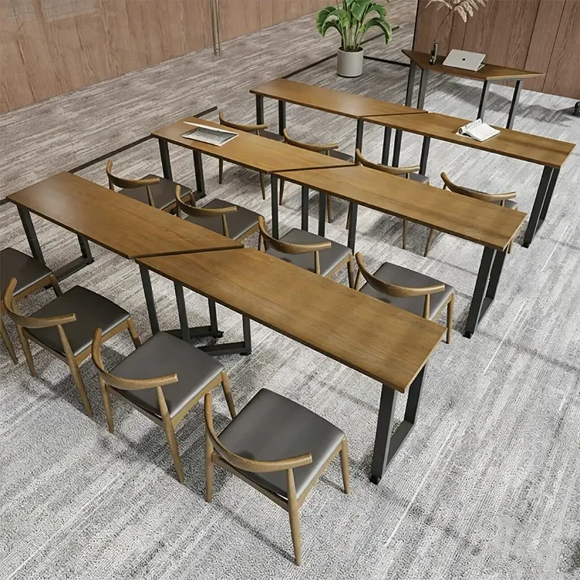 Modern Wood Training Room Tables - Maoters