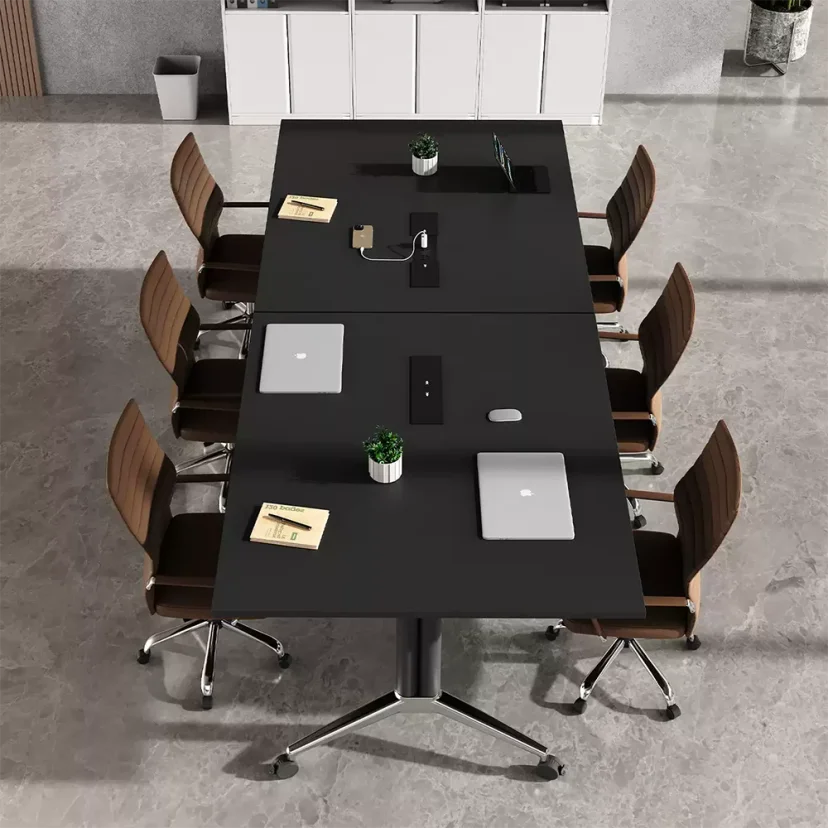 Spliceable Long Desk for Flexible Workspaces - Maoters
