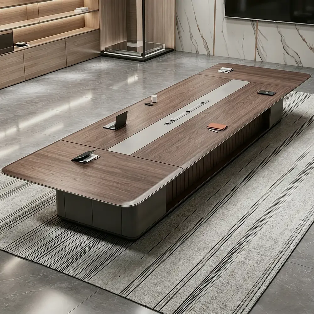 Luxury Boardroom Wood Conference Table - Maoters