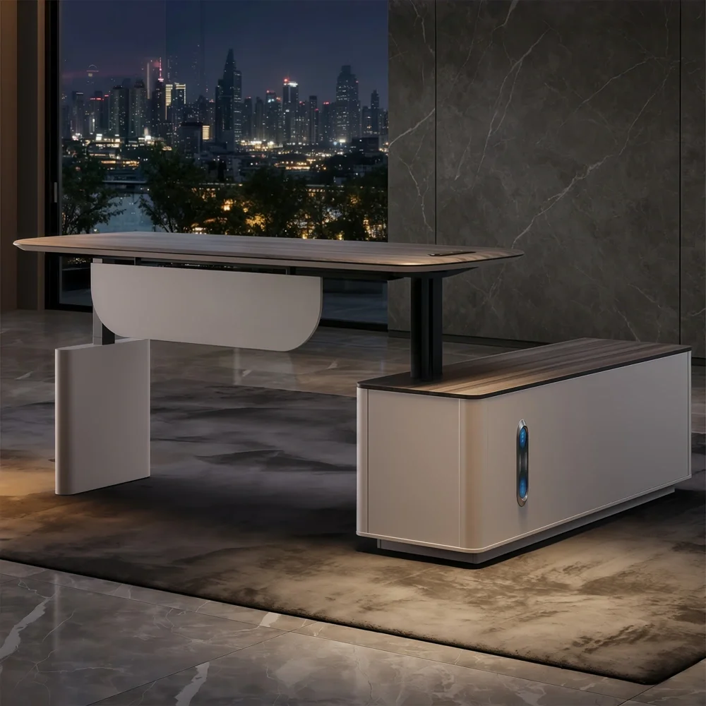 Modern Electric Adjustable Executive Desk