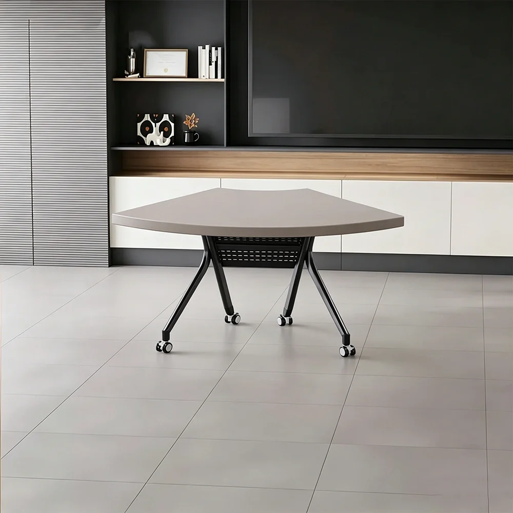Modern Mobile Circle Modular Conference Table - Maoters