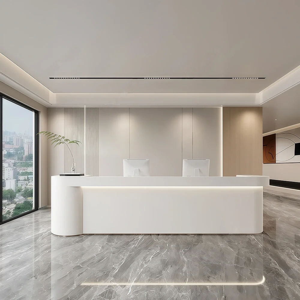 Modern Fashion Office Reception Desk - Maoters