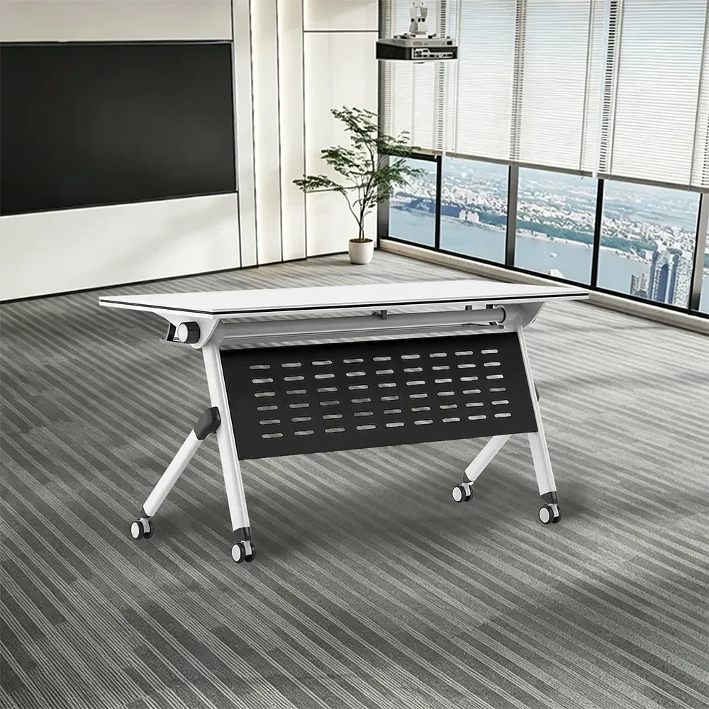Mobile Modular Rectangle Training Table - Maoters