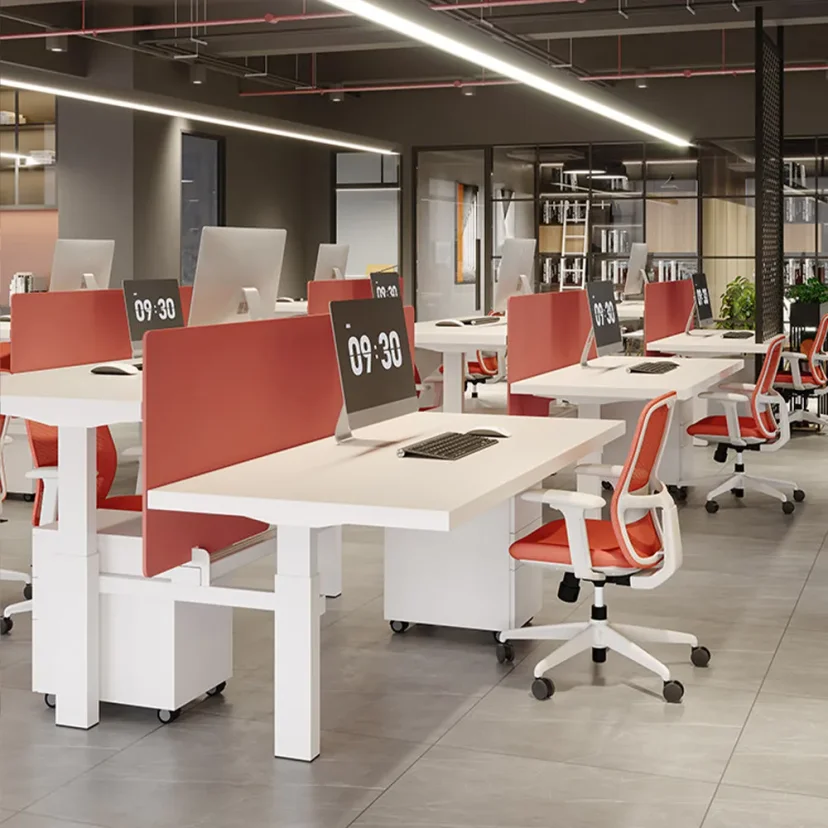 Sleek Electric Standing Desk for Office – Modern Adjustable Height Work Table