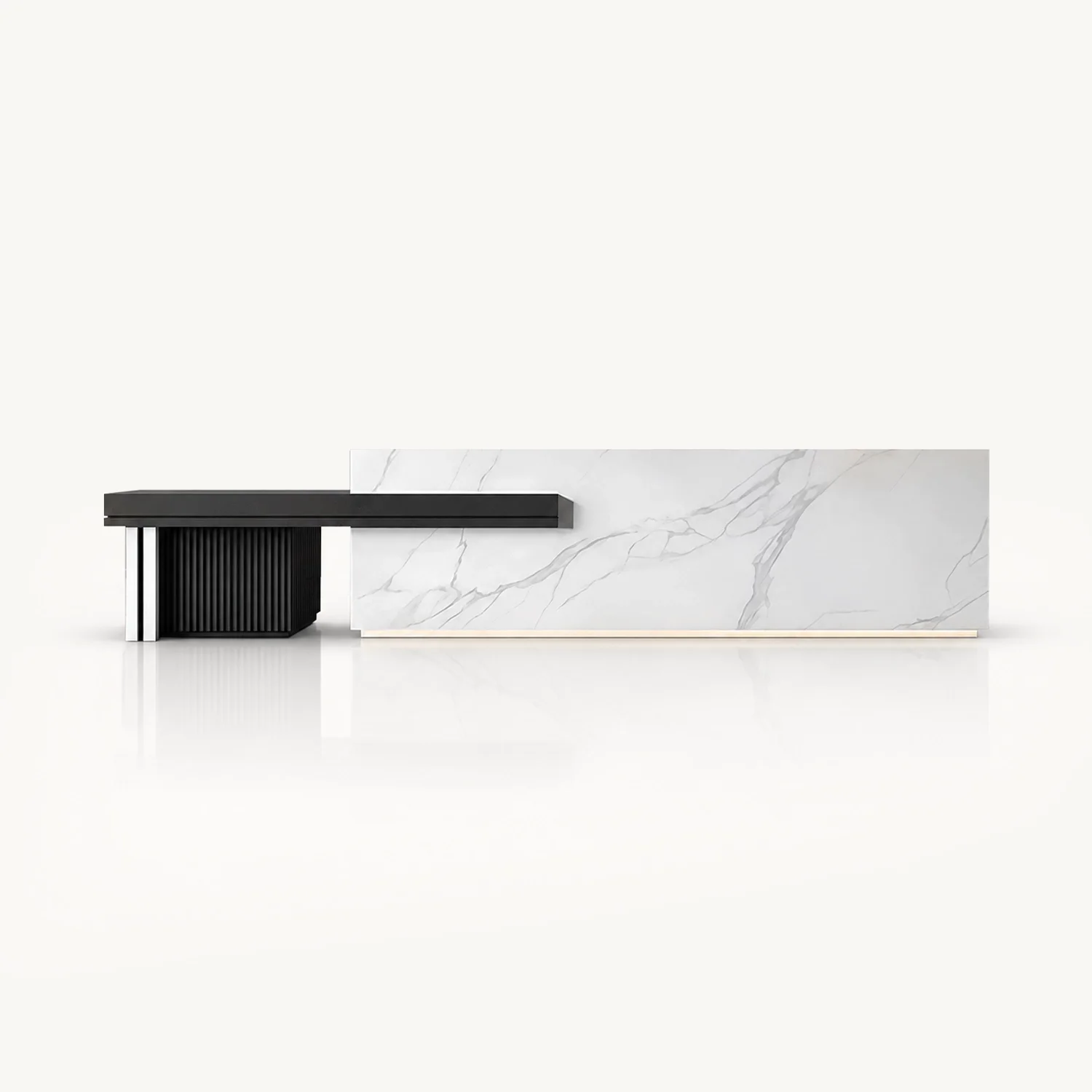 Large Storage Space Entrance Reception Desk – Maoters