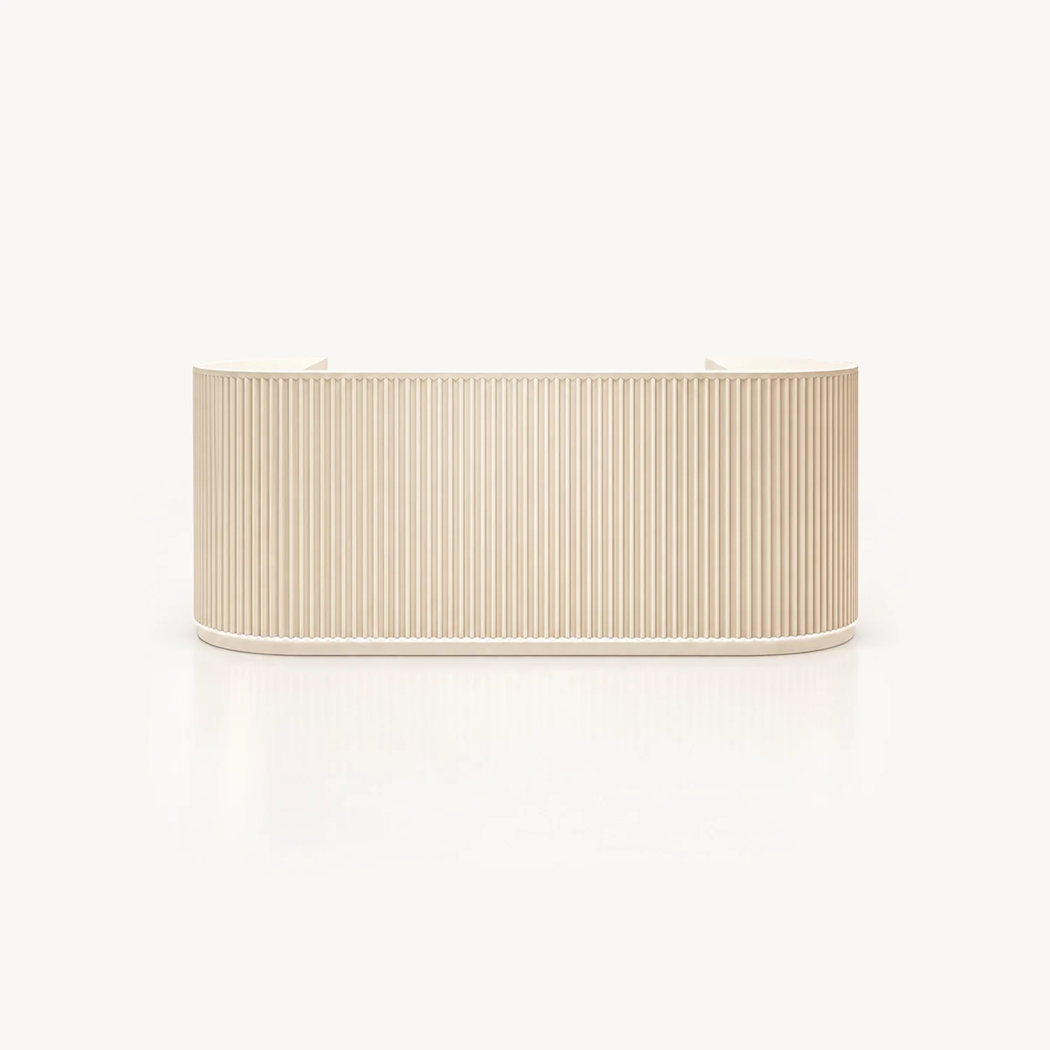 Cream Style Cashier Desk – Boutique Counter
