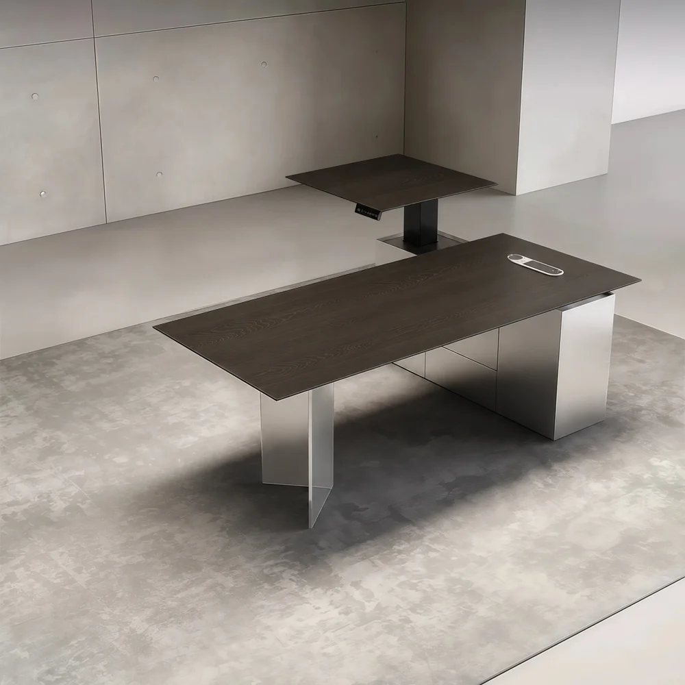 High-End Smart Electric Desk for Executive Office
