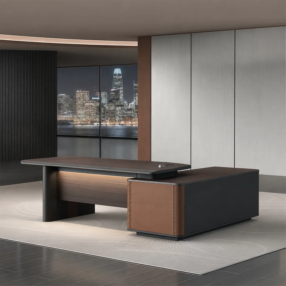 Luxury Modern Executive Desk with Simple Design