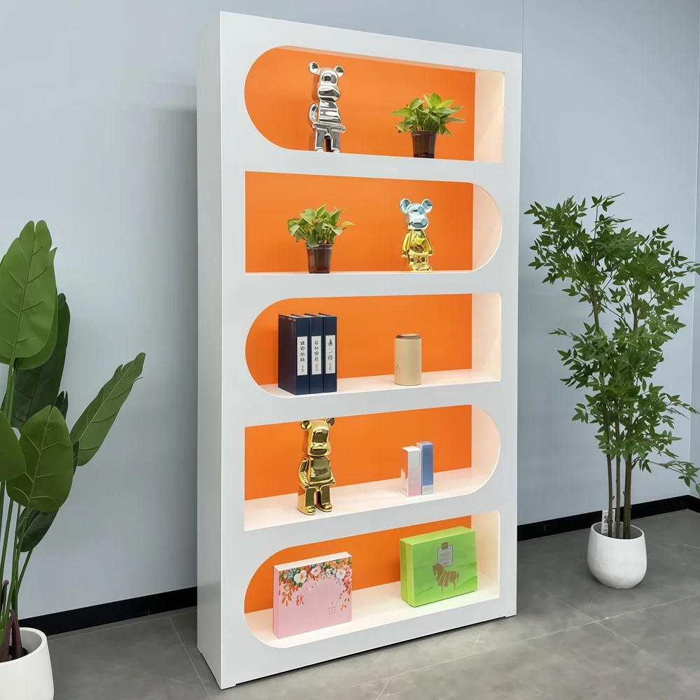 Salon Makeup Display Case for Product Storage