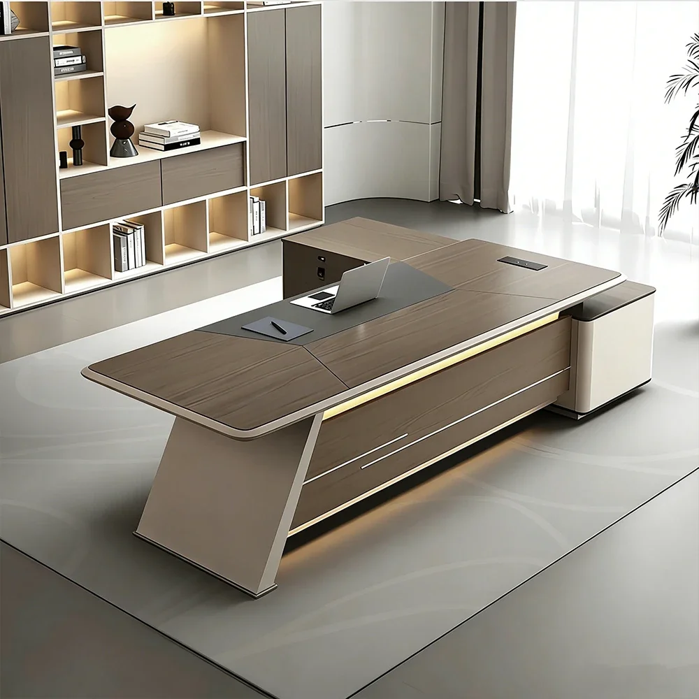 Office L-Shaped Executive Desk - Maoters