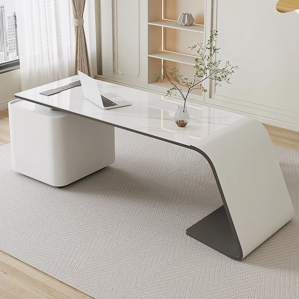 Modern Office White Executive Office Desk - Maoters