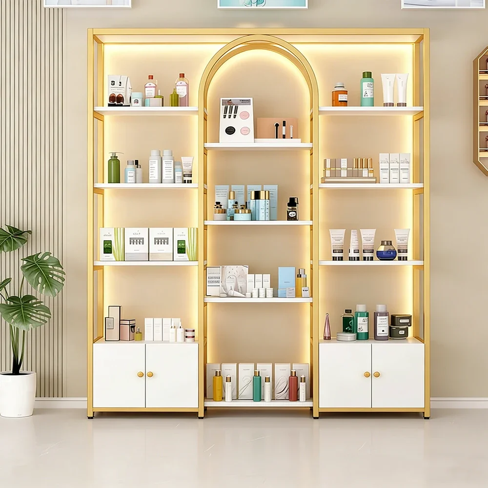 Professional Tiered Shelf for Beauty Salon Display
