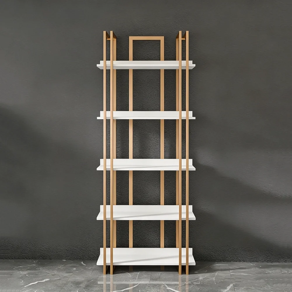 Minimalist Lighted Display Shelf for Beauty Salon