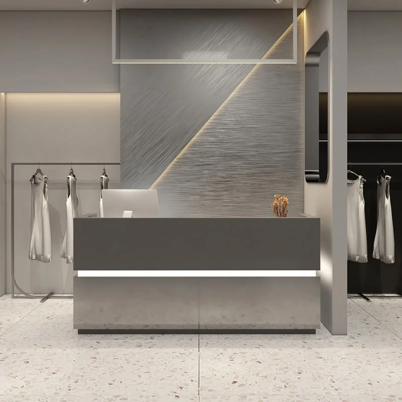 Modern Commercial Reception Desk for Retail Stores - Maoters