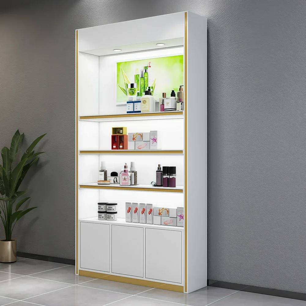 Professional Cosmetic Display Rack for Beauty Store