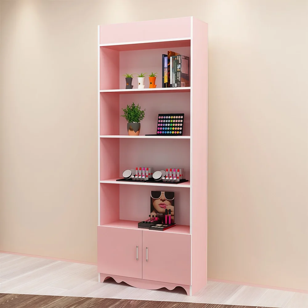 Cosmetic Storage Display Cabinet for Beauty Salon