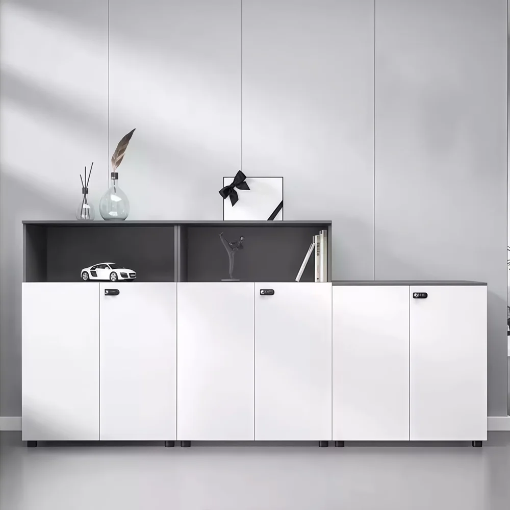 Minimalist Office Lockable Sideboard - Maoters