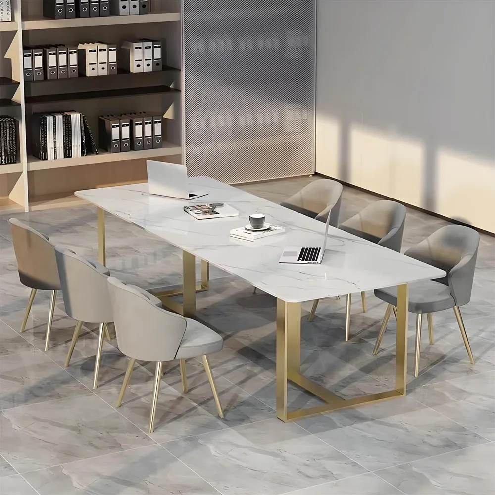 Minimal Office Slab Meeting Table - Maoters