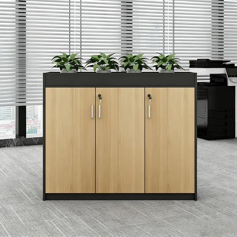 Modern Workplace Wood Side Filing Cabinet - Maoters