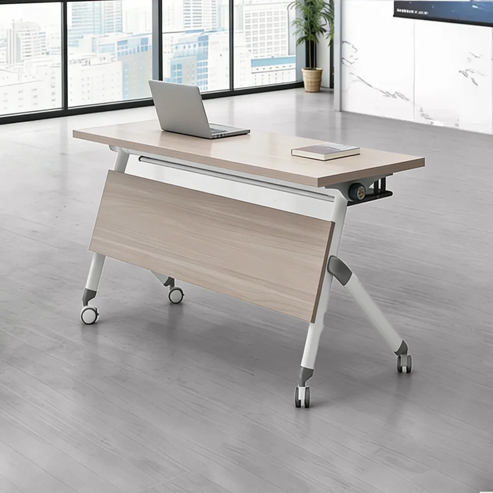 Foldable Rolling Staff Work Desk - Maoters