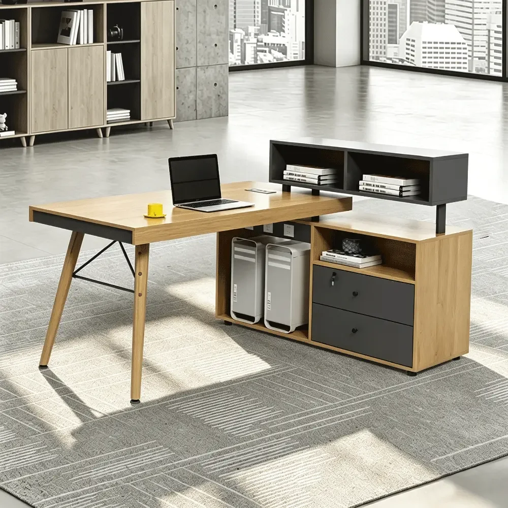 Shared Office Divider Staff Desk - Maoters