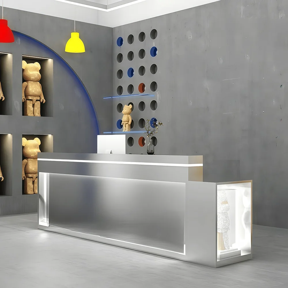 Trendy Retail Store Reception Counter - Maoters