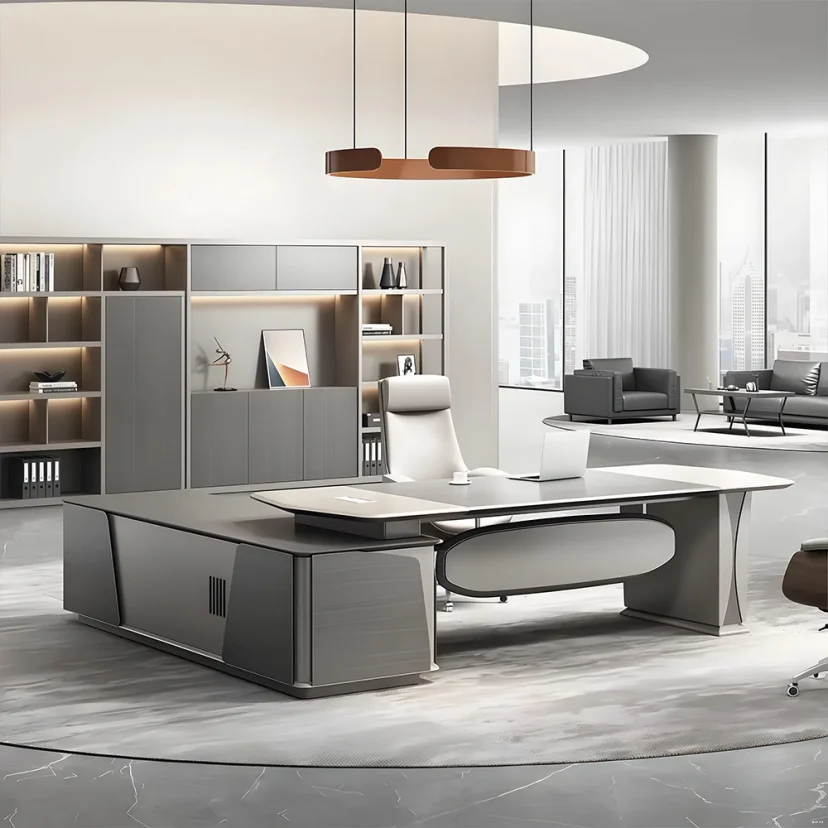 Modern Luxury Banquette Office Desk - Maoters