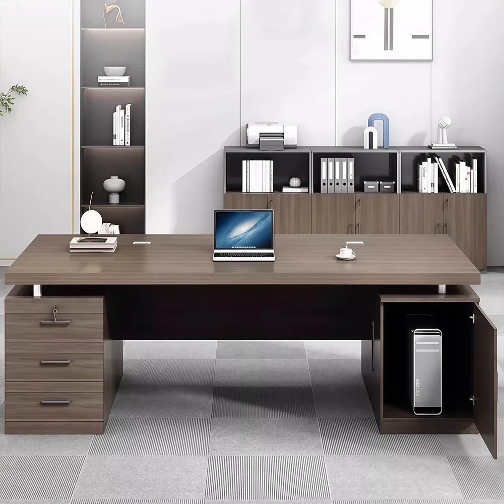 Supervisor Room Drawer Storage Desk - Maoters