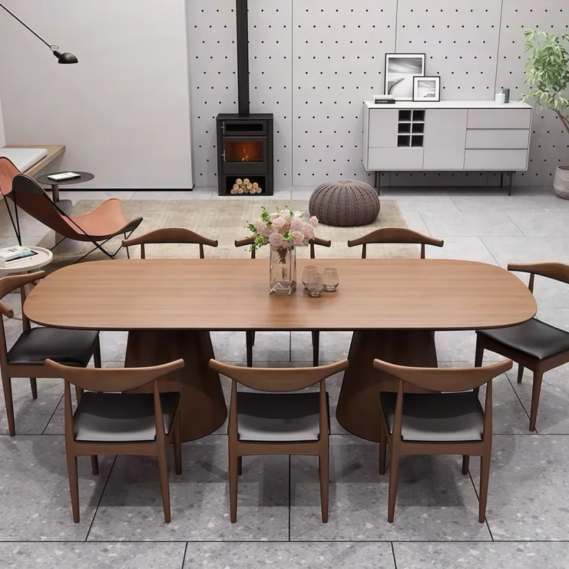 Double Pedestal Boardroom Table - Maoters