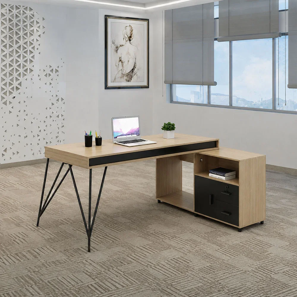 Modern Office Wood Workstation Desk - Maoters
