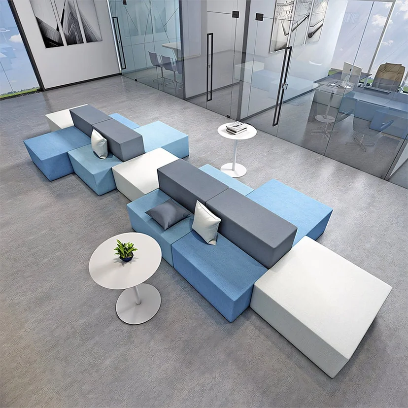 Minimalist Cube Sectional Sofa - Maoters