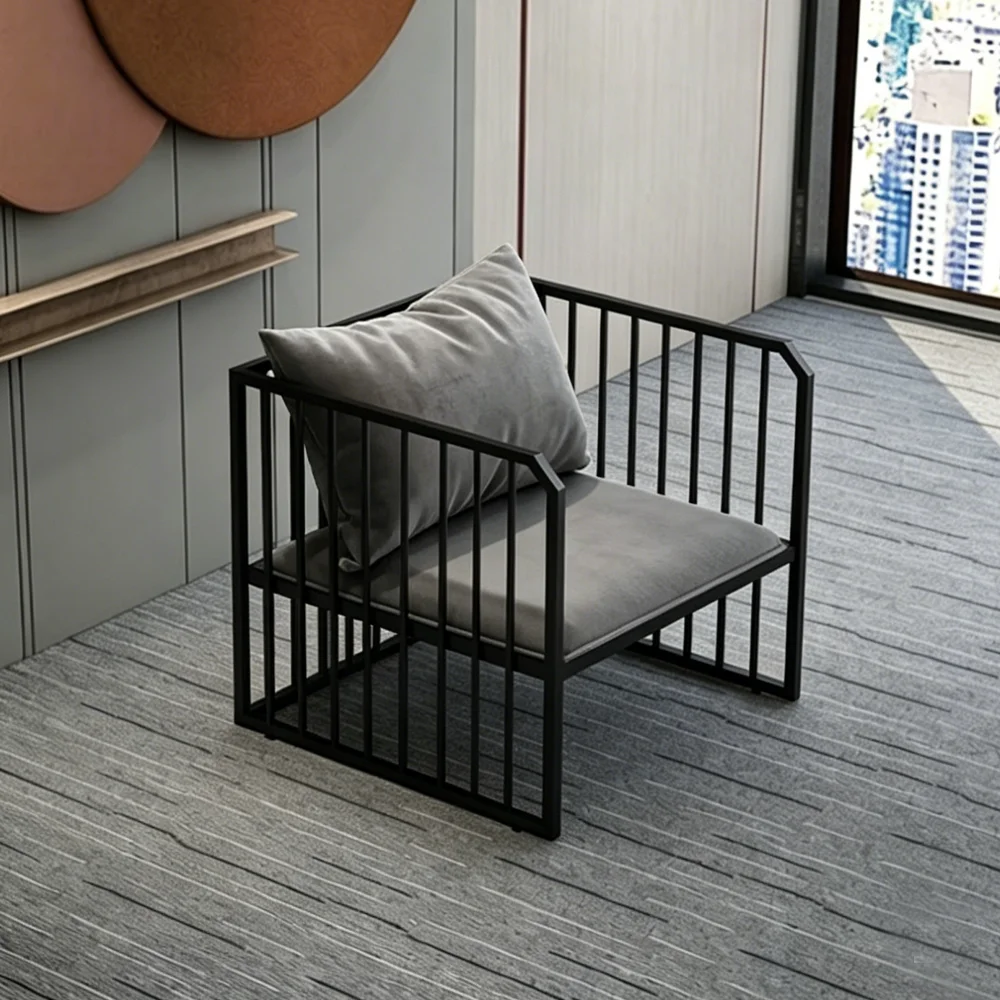 Leisure Industrial Iron Sofa - Maoters
