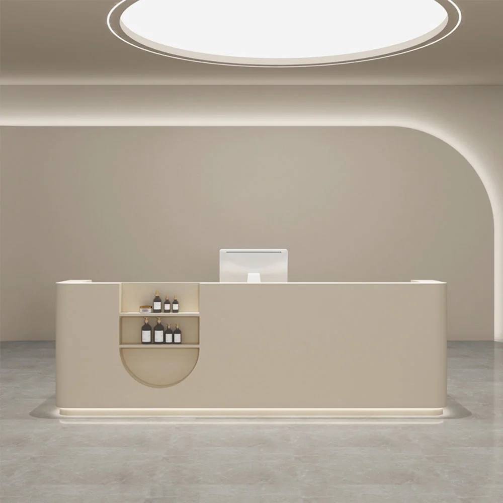 Beauty Salon Display Niche Reception Desk - Maoters