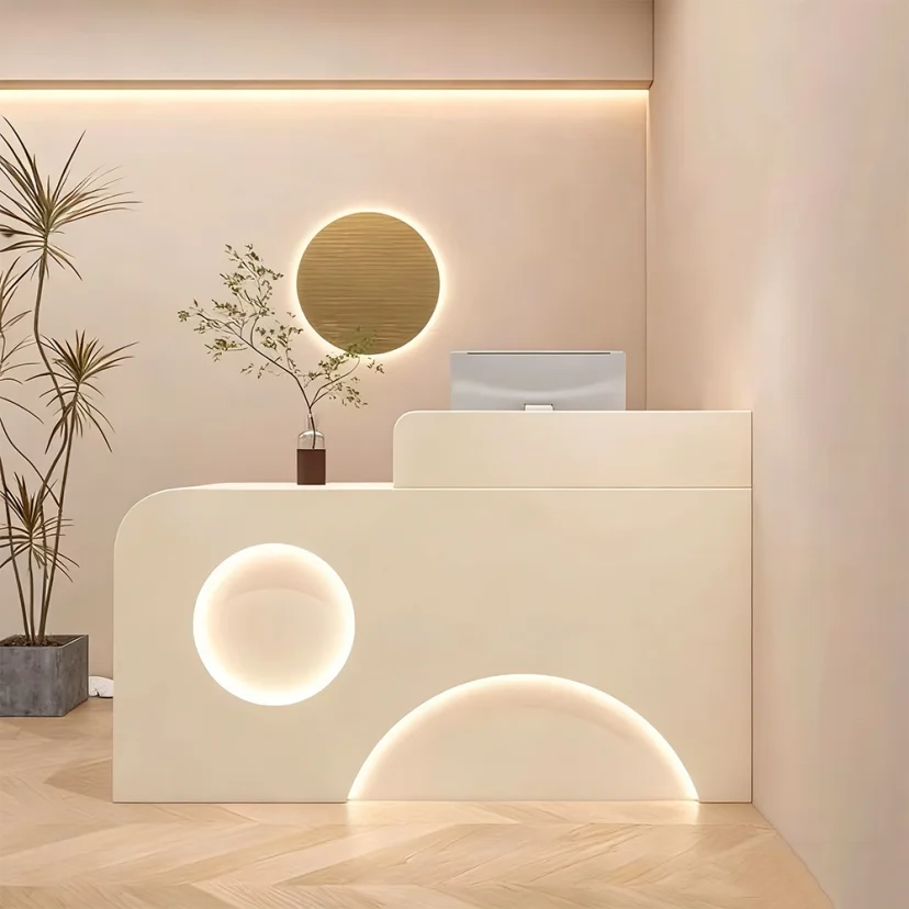 Lacquer Boutique Counter – Small Shop & Salon Reception Desk