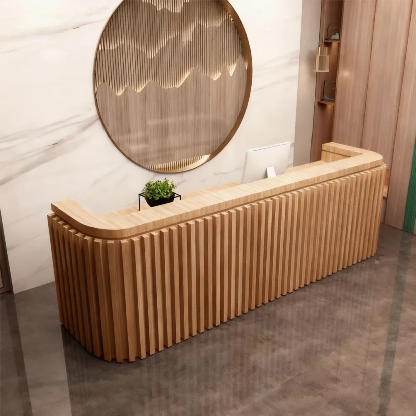Minimalist Reception Desk – Office Front Desk
