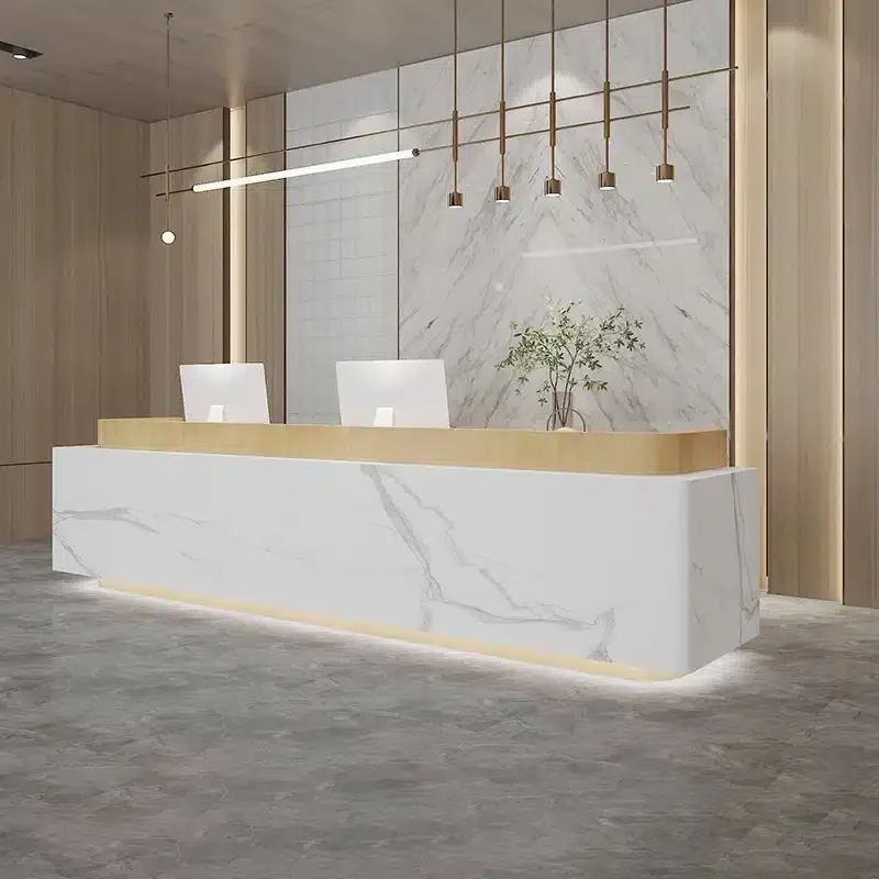 Baked Paint Reception Counter – Maoters