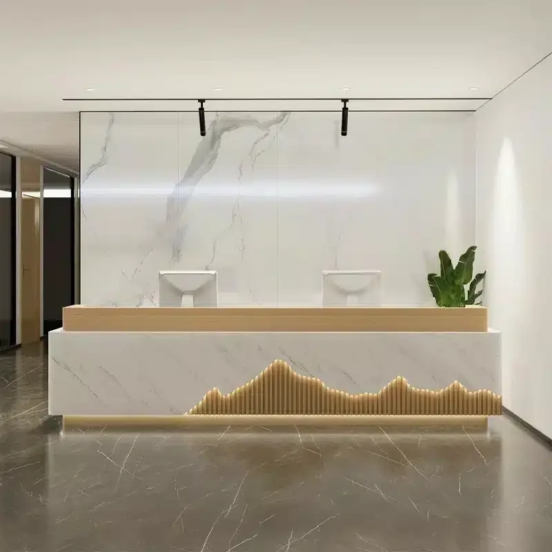 Professional Reception Desk – Office& Hotel Lobby Counter