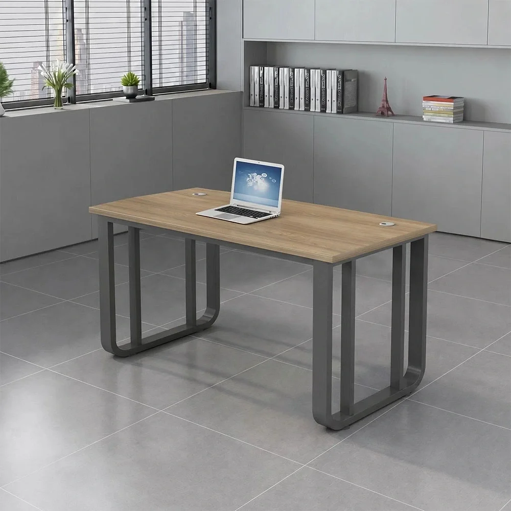 Steel Frame Office Workstation with Cable Management