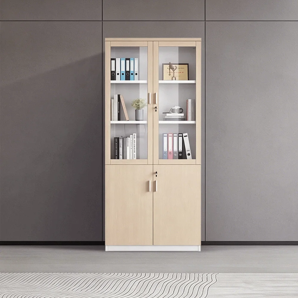 Wood Grain File Cabinet for Office - Maoters