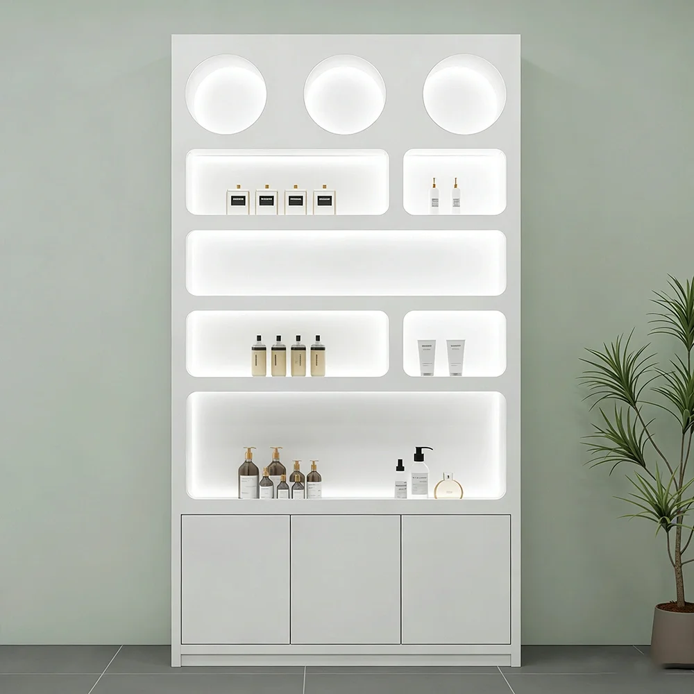 Retail Display Cabinet for Cosmetics Bags and Toys