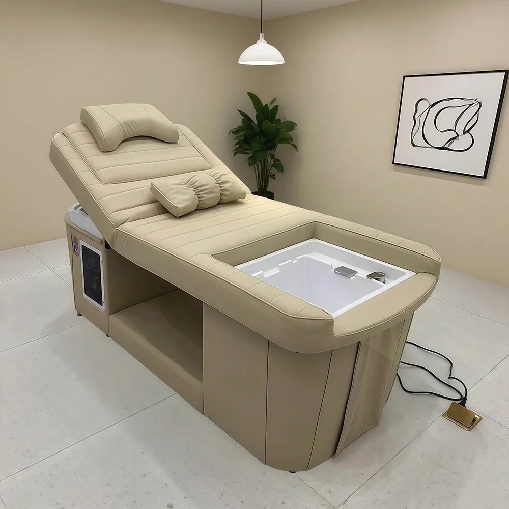 Electric Shampoo Bed with Foot Spa