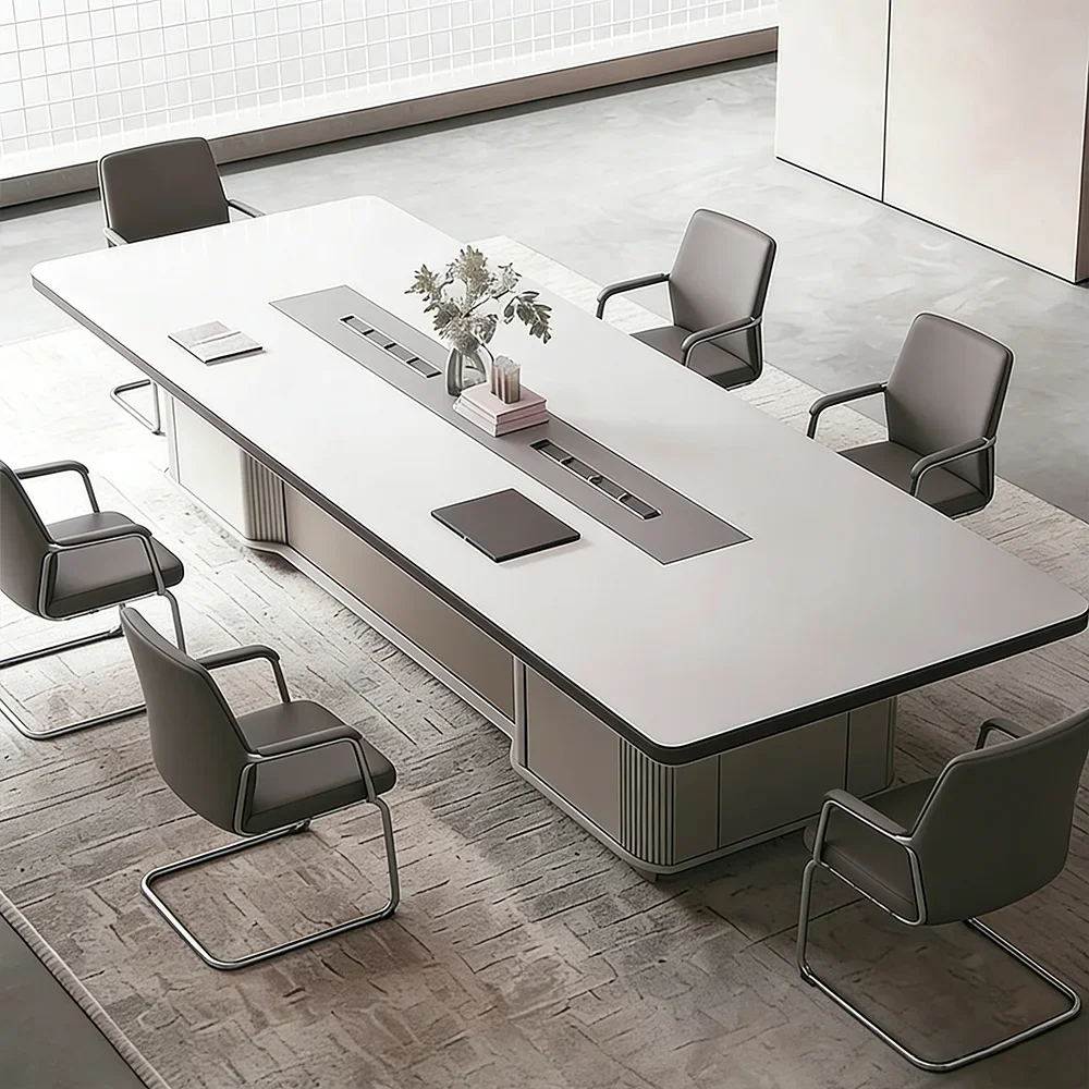 Workspace Long Rectangular Conference Table - Maoters