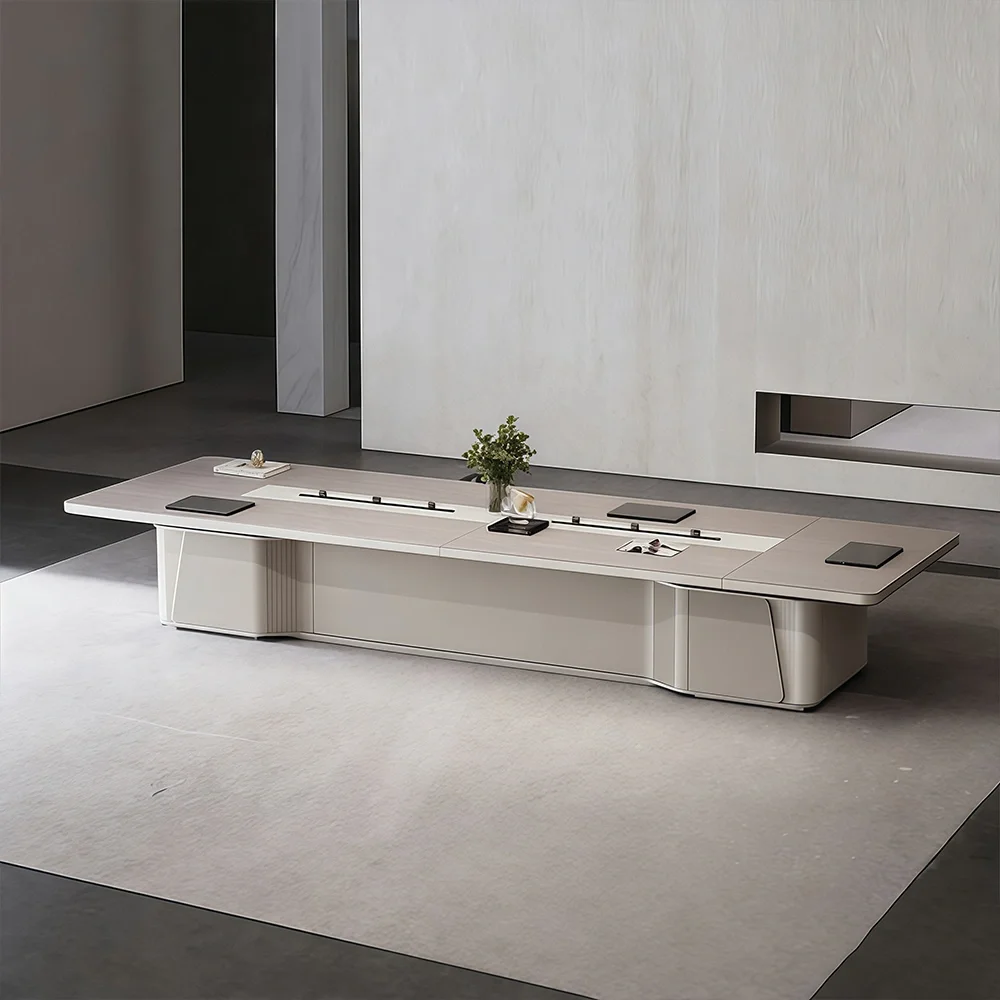 Large Rectangular Meeting Table for Office